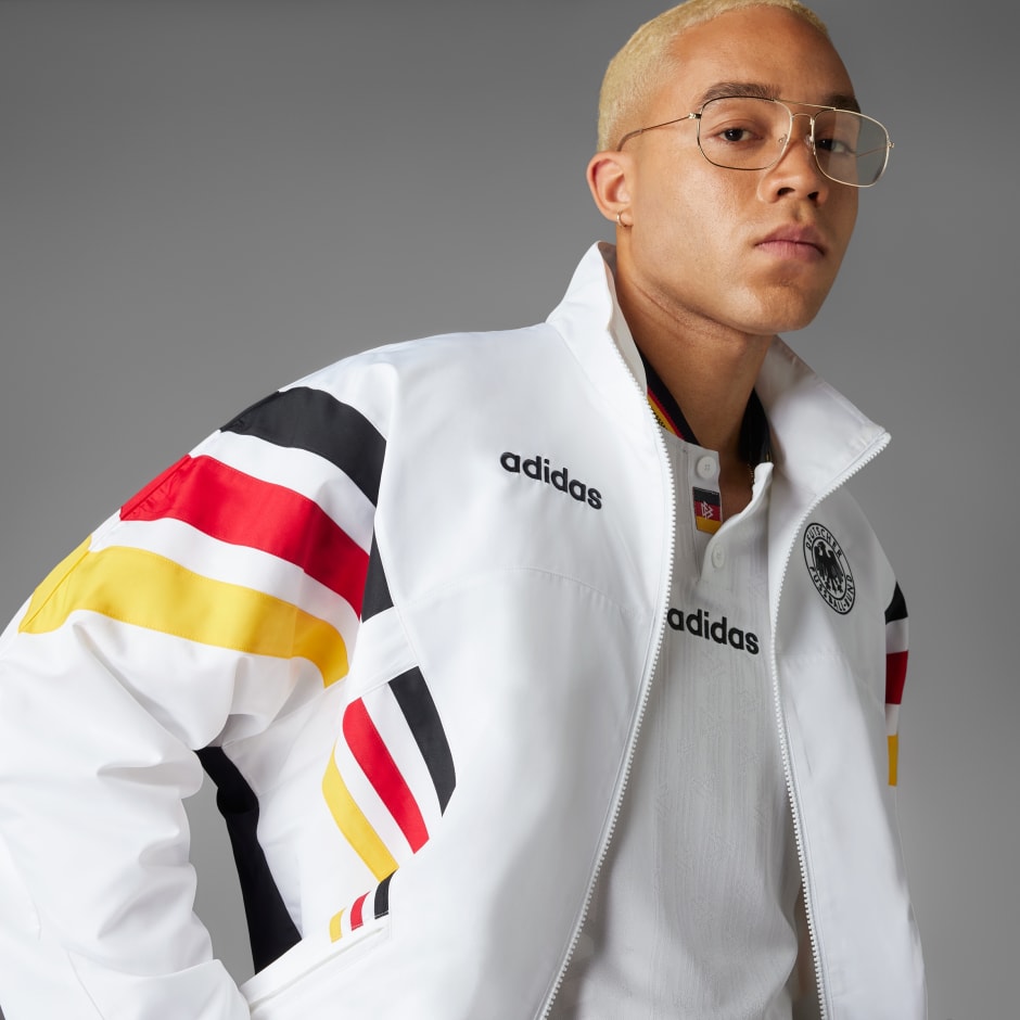 adidas Germany 1996 Woven Track Jacket - White | adidas GH