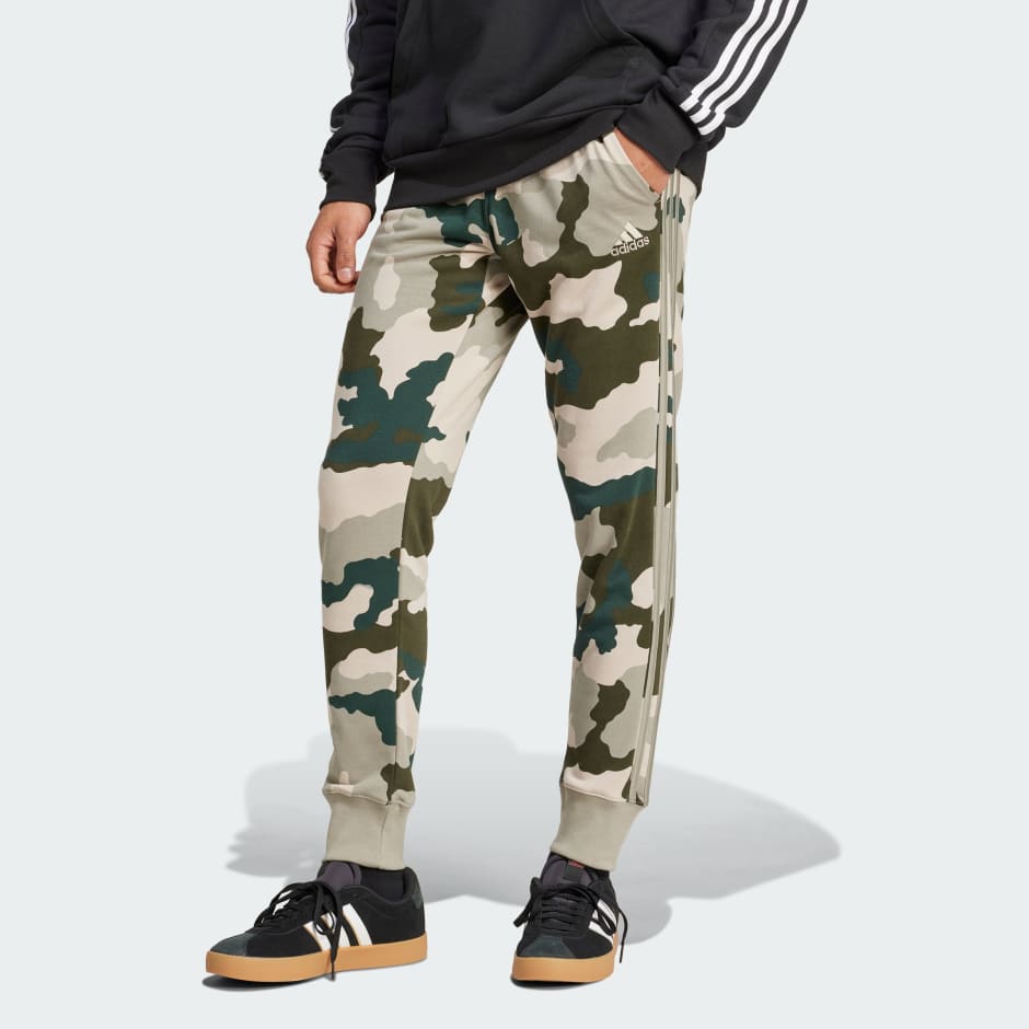 Adidas originals camo fleece pants online