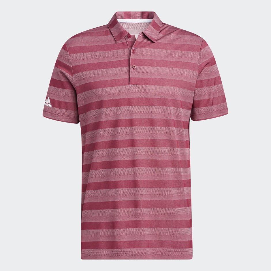 Two-Color Striped Polo Shirt image number null