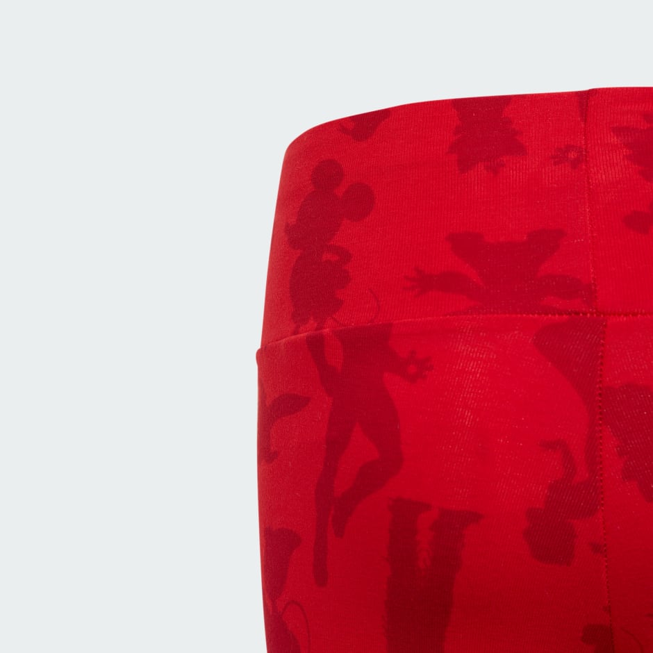 adidas x Disney 100 Leggings - Red, Kids' Lifestyle