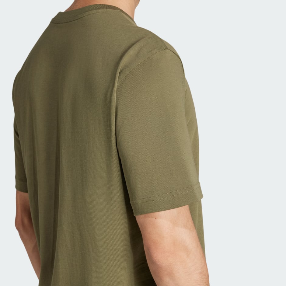 Camo Woven Graphic Tee