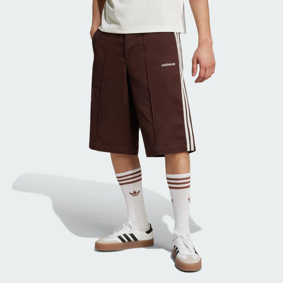 Kratke hlače '80s Loose Buttoned 3-Stripes 11-Inch Bermuda