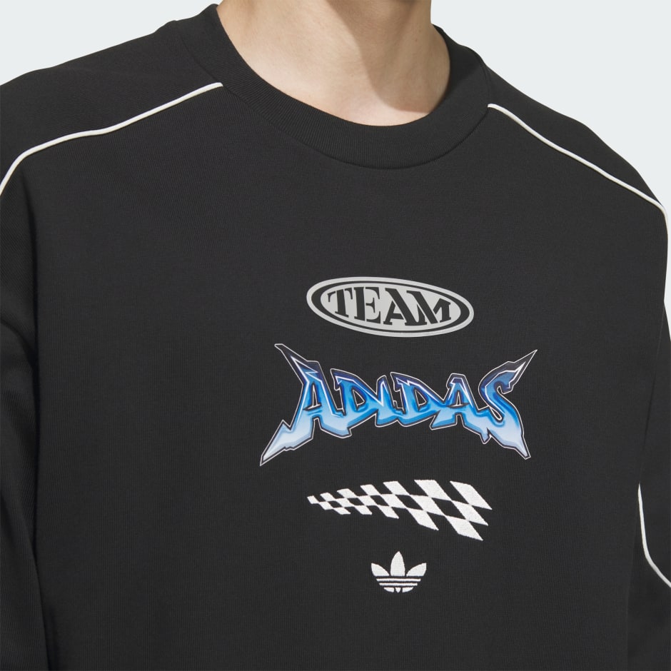 Racing V-Day Graphic Crew Sweatshirt (Gender Neutral)