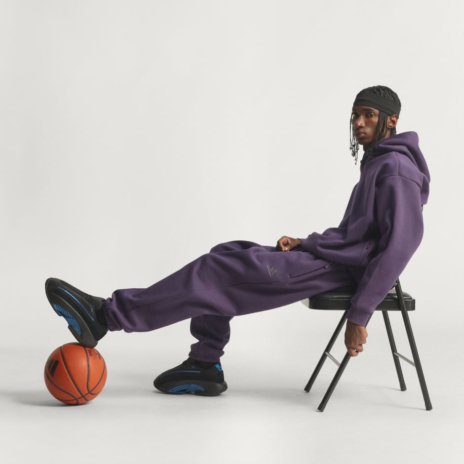 Pantaloni Basketball adidas din fleece (unisex)