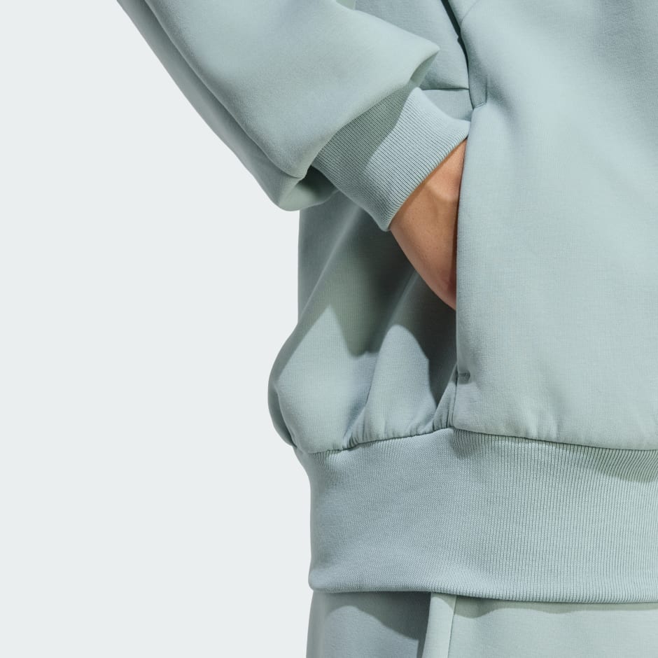 Majica &scaron;irokog kroja s patentnim zatvaračem cijelom duljinom Soft Lux