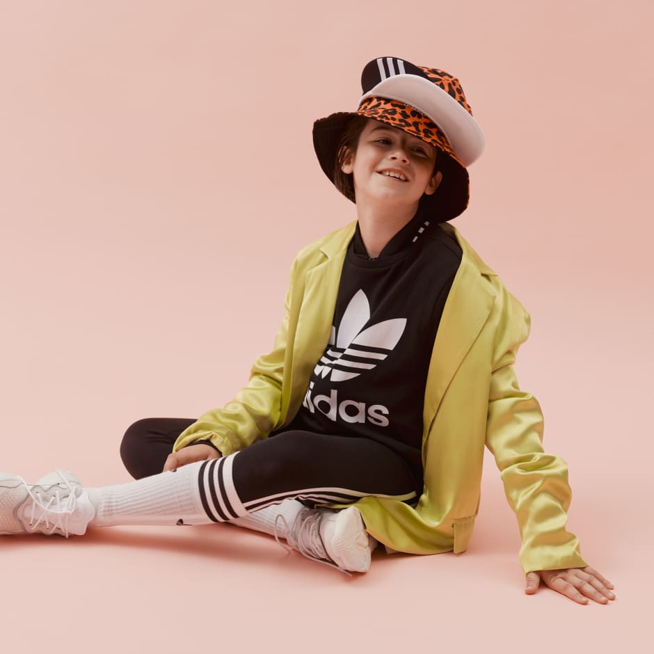 Adidas trefoil hoodie clearance kids