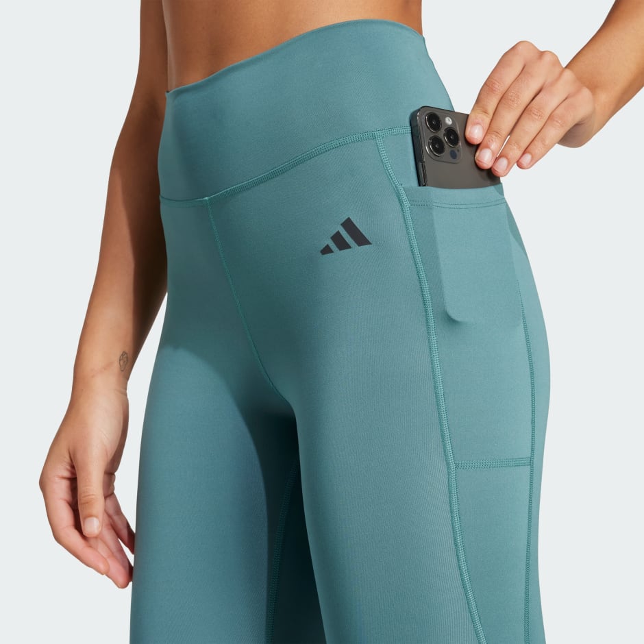 Optimé Essentials Stash Pocket Full-Length Leggings