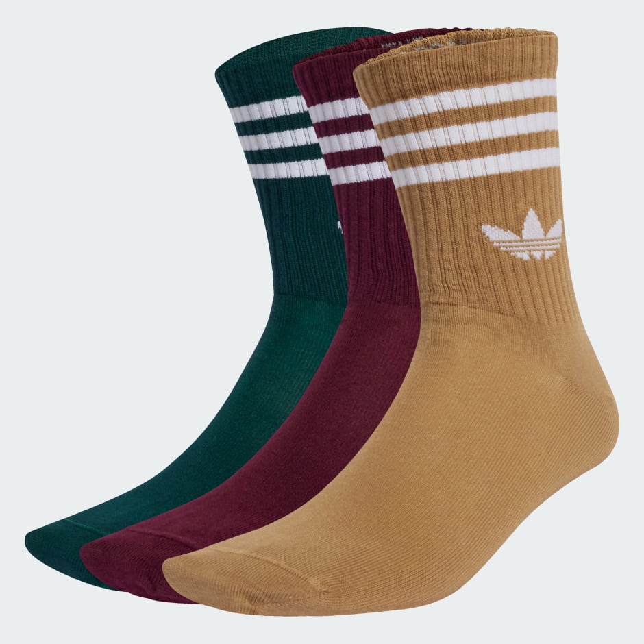 Čarape srednje visine 3-Stripes, 3 para