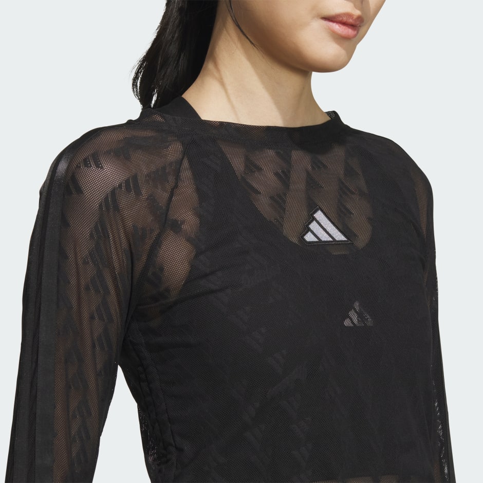 Story Mesh Long Sleeve Tee