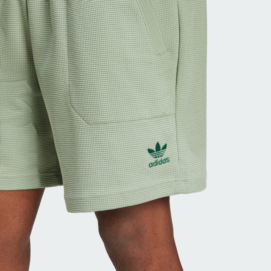 Essentials Trefoil Waffle Shorts
