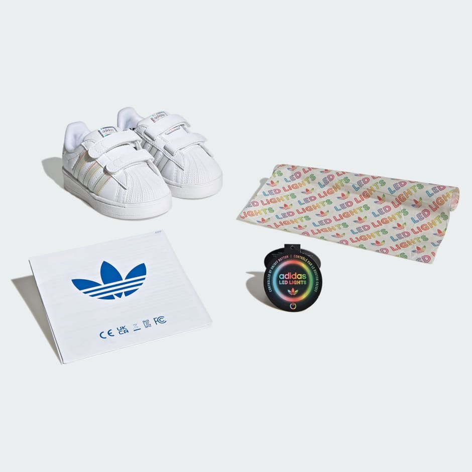 Superstar LED Lights Comfort Closure Shoes Kids