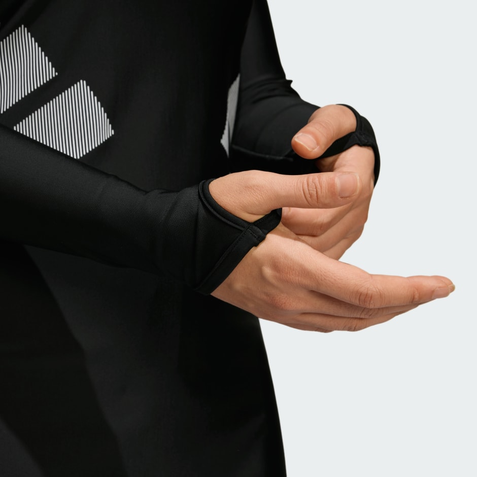 BIG BARS LONG SLEEVE SWIM TOP