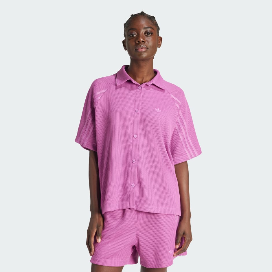 Adidas Fashion Knitted Loose Shirt