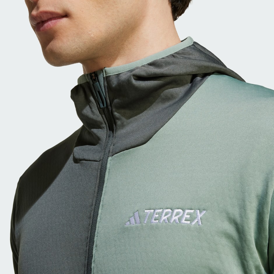 Jachetă cu glugă Terrex Xperior CLIMAWARM Light din fleece