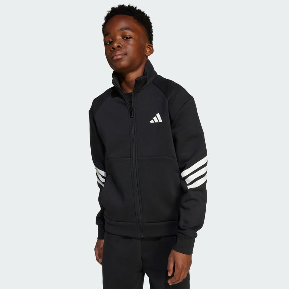 Future Icons 3-Stripes Half-Zip Tracksuit Kids