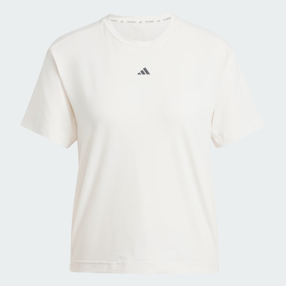 Power Back-Cutout 3-Stripes Tee