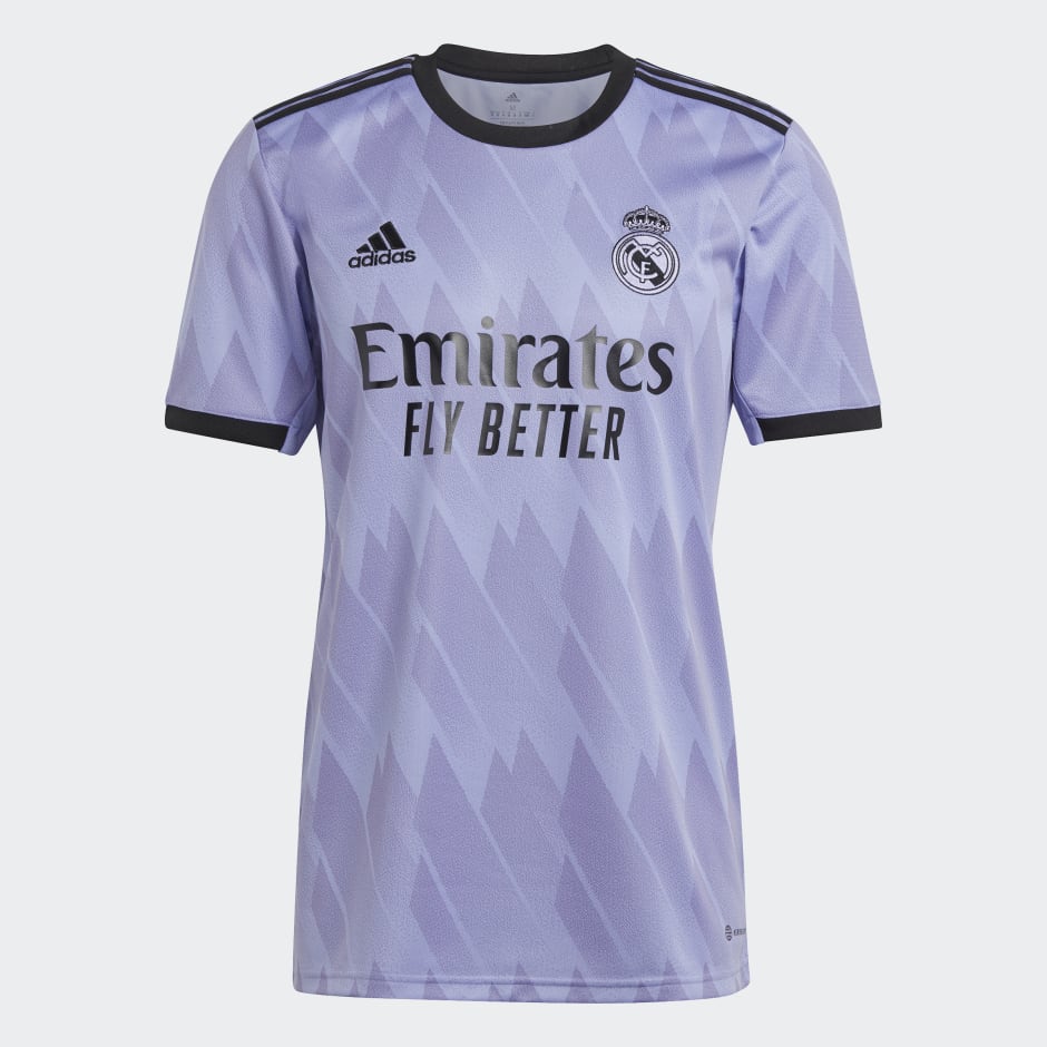 Real Madrid 22/23 Away Jersey - Purple, Men soccer