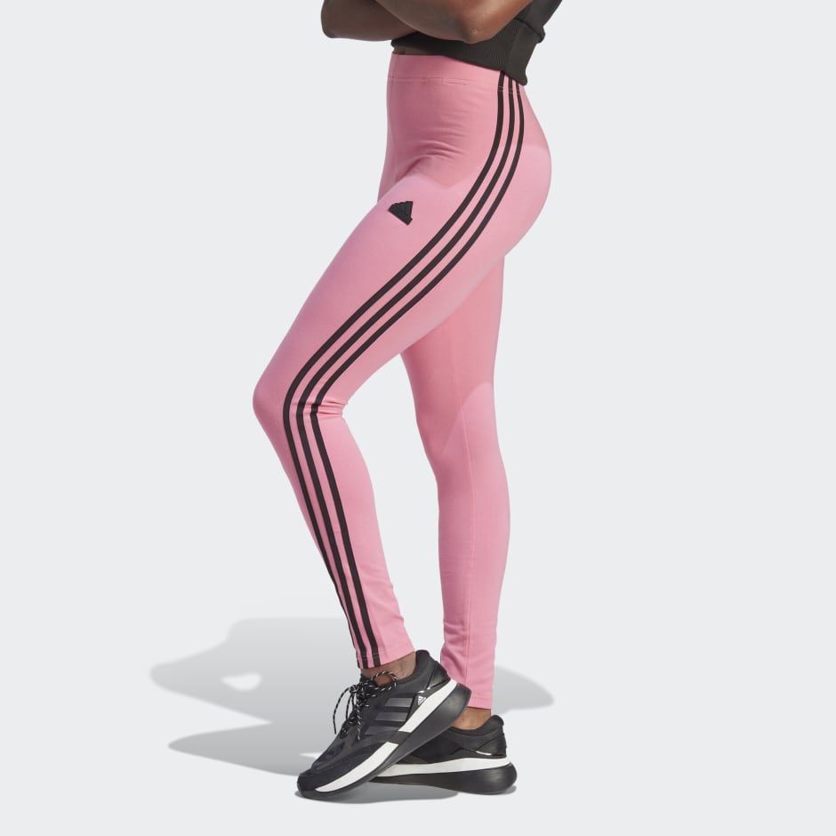 adidas Single Jersey Women's Leggings Rosa HU1615