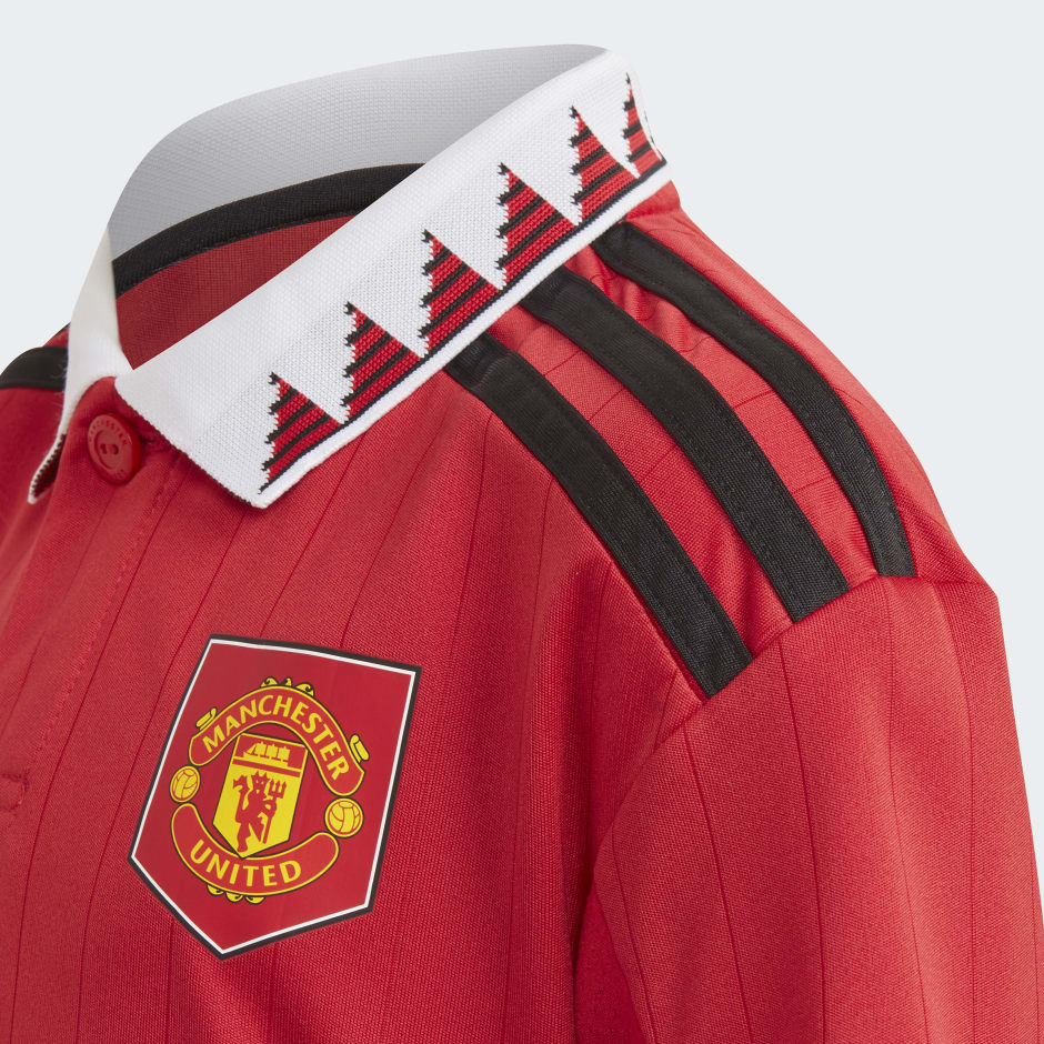 adidas Manchester United 22/23 Home Mini Kit - Red | adidas SA