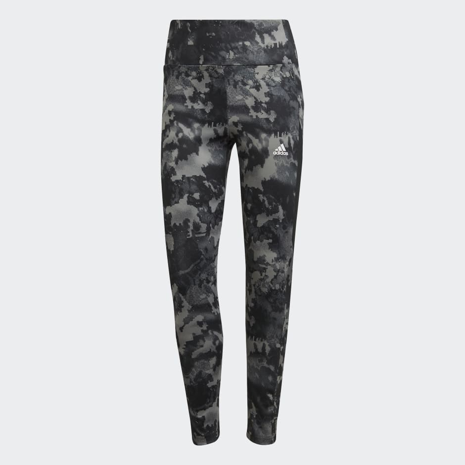 AEROREADY Designed to Move Print 7/8 High-Rise Tights