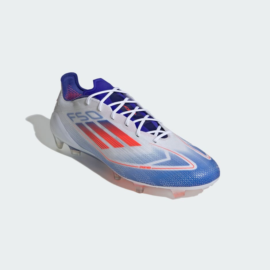 adidas F50 Elite Firm Ground Boots - White | adidas GH