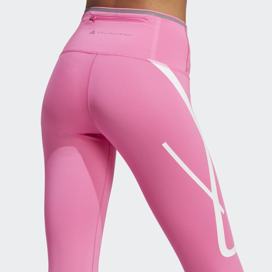 adidas Performance Leggings - Stretch Training Tights - Rose/Bla