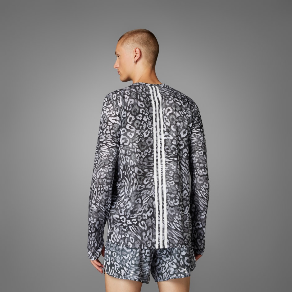 Own the Run CLIMACOOL 3-Stripes Long Sleeve Tee