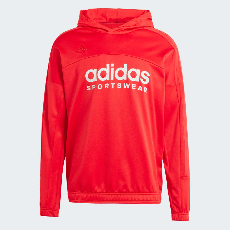 Clothing - Tiro Hoodie - Red | adidas South Africa