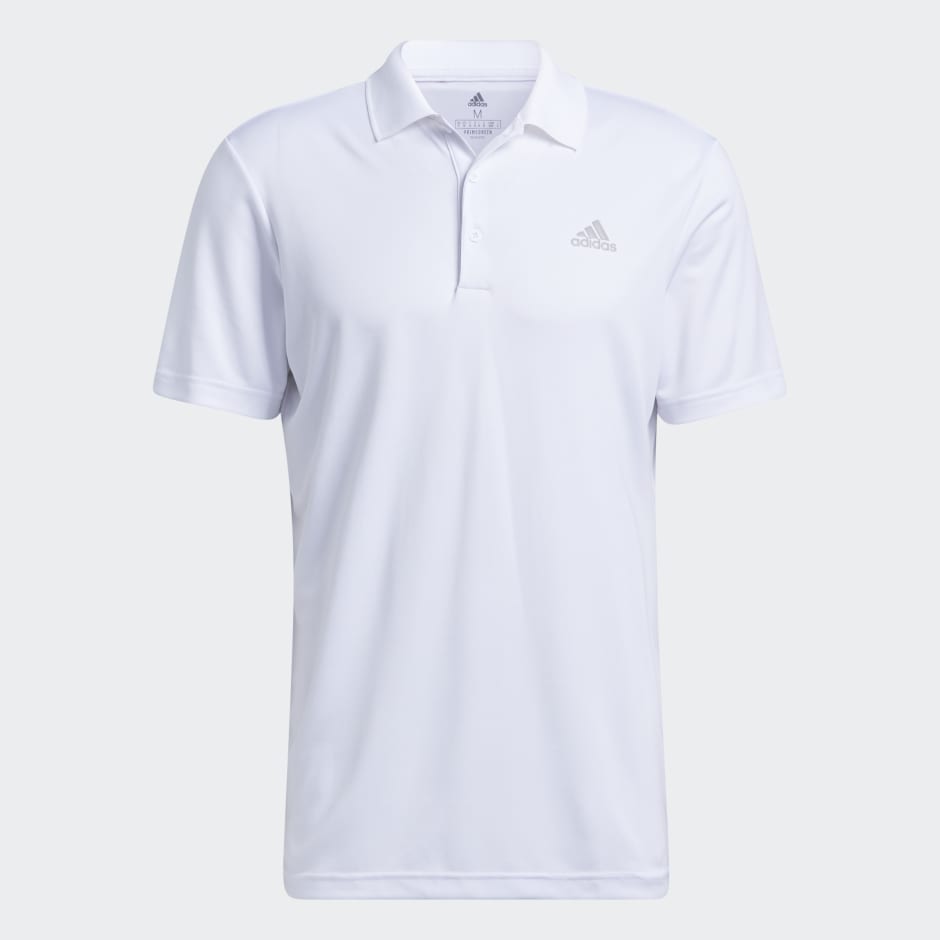 adidas Performance Primegreen Golf Polo Shirt - White | adidas UAE