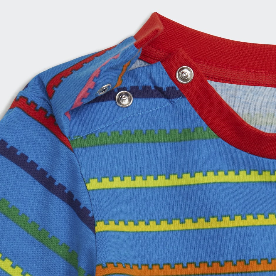 adidas x Classic LEGO® Tee and 3/4 Pants Set