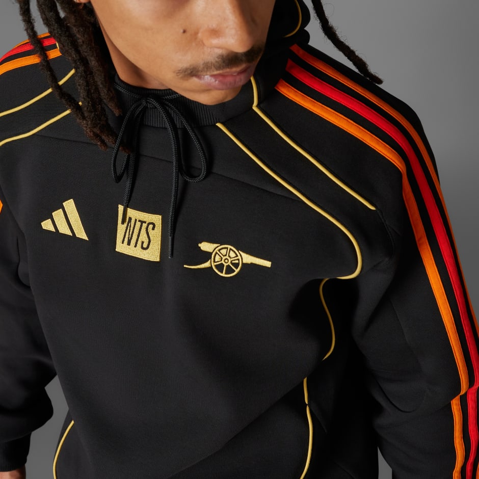 Clothing - Arsenal x NTS UBP Doubleknit Hoodie - Black | adidas Oman