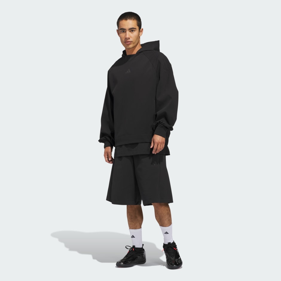 ADIDAS BASKETBALL SEASONAL LUXE HOODY