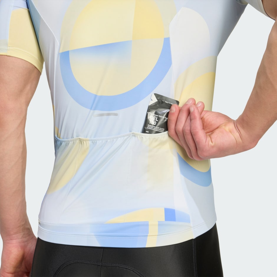 Tricou Essentials cu 3 dungi și imprimeu grafic Light In Motion