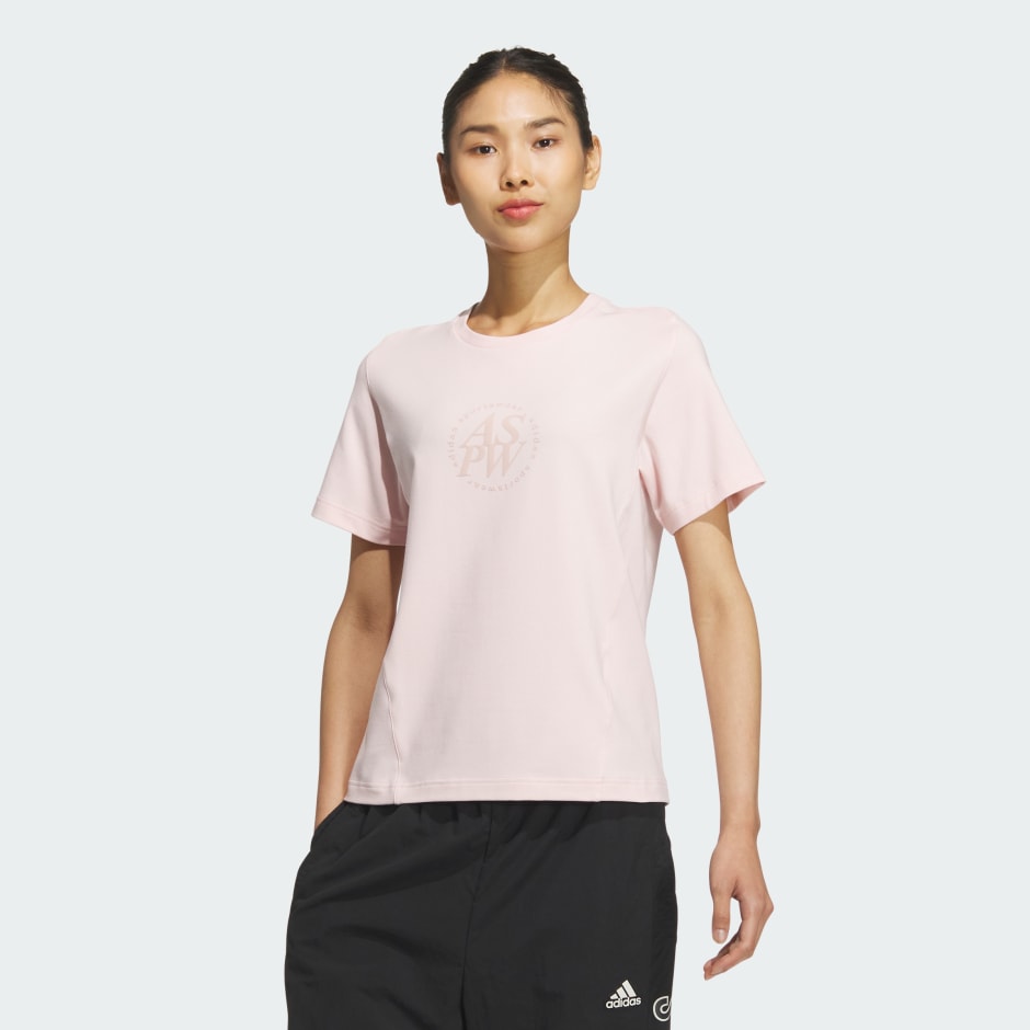 Adidas Lounge Short Sleeve Tee