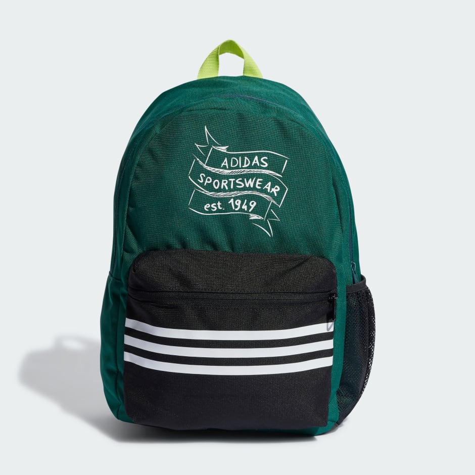 Accessories - Brand Love Backpack - Green | adidas South Africa