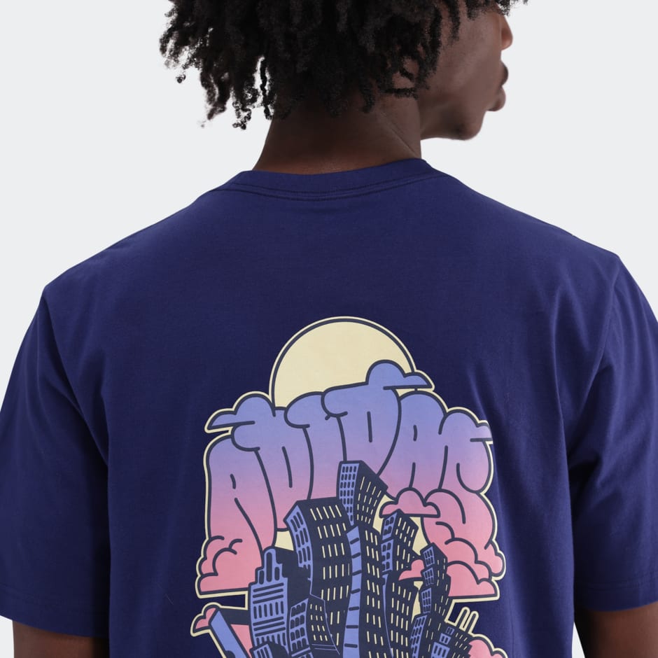 90s Nostalgia City Graphic T-Shirt