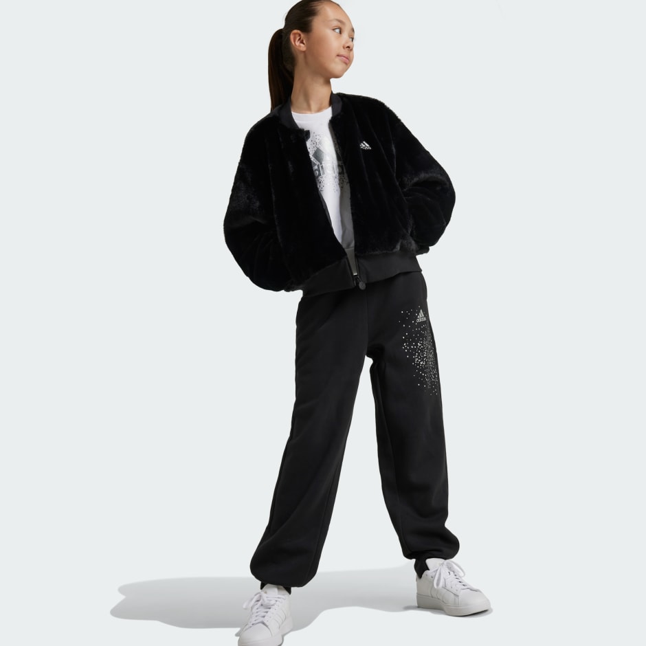 جاكيت للفتيات Glam Fur Bomber