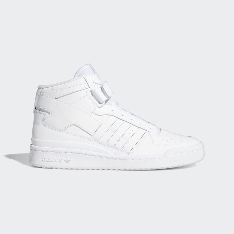 adidas Forum Mid Shoes - White | adidas LK