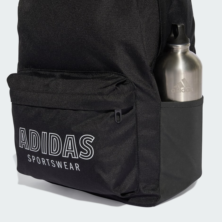 Accessories - Classic House of Tiro Graphic Backpack - Black