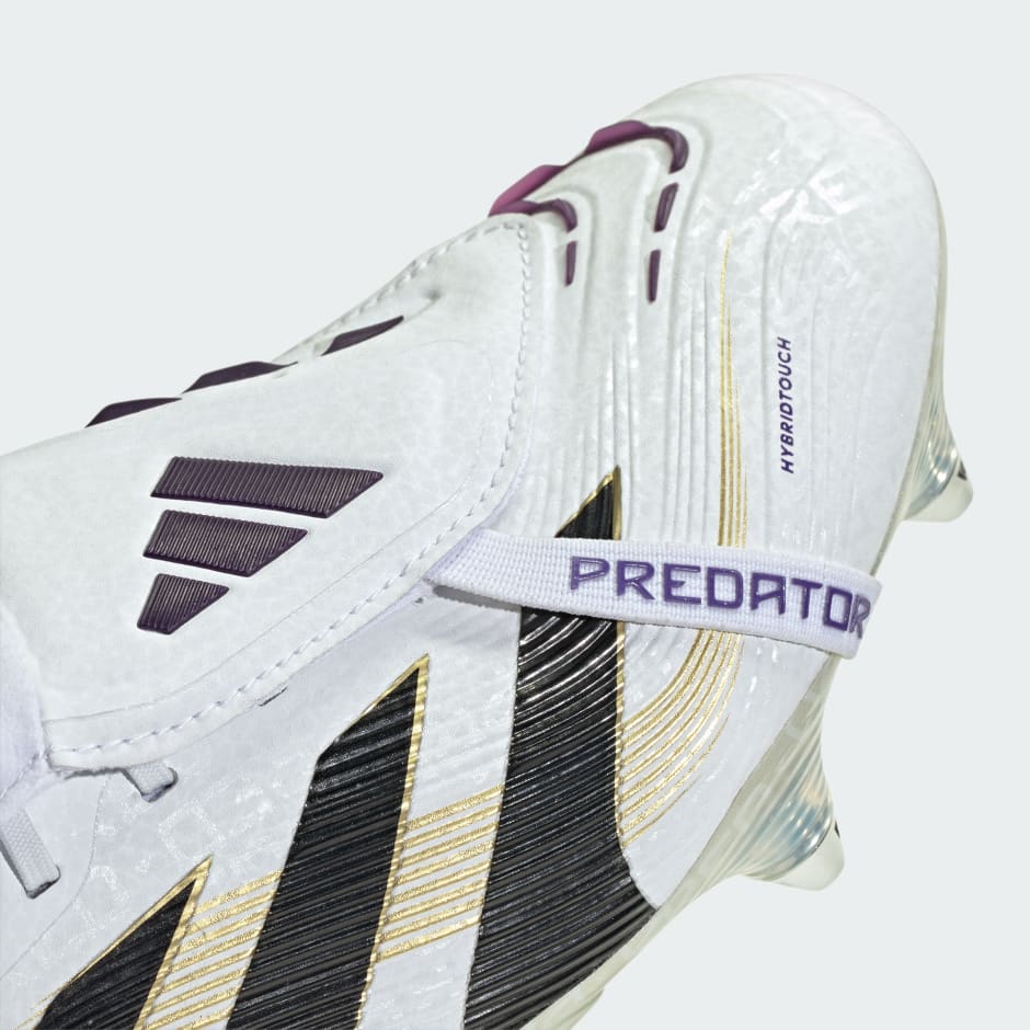 Ghete Predator Elite cu limbă pliabilă, pentru teren moale