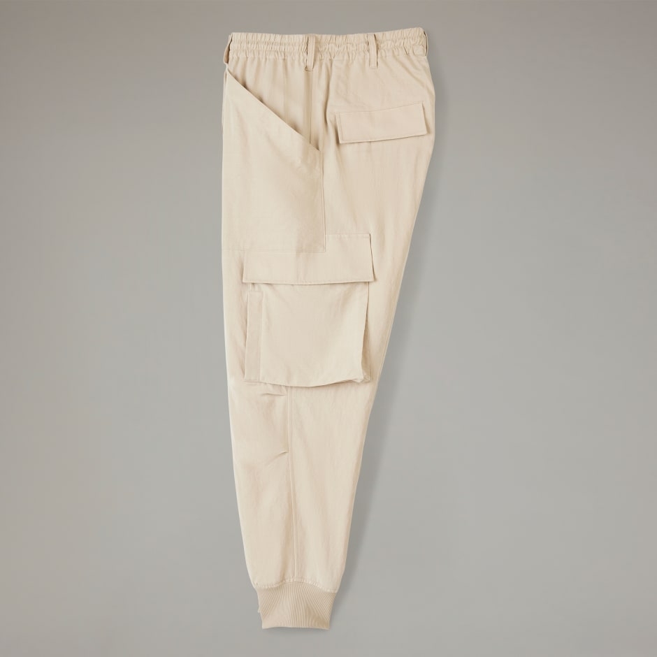 Y-3 Washed Twill Cuffed Cargo Pants