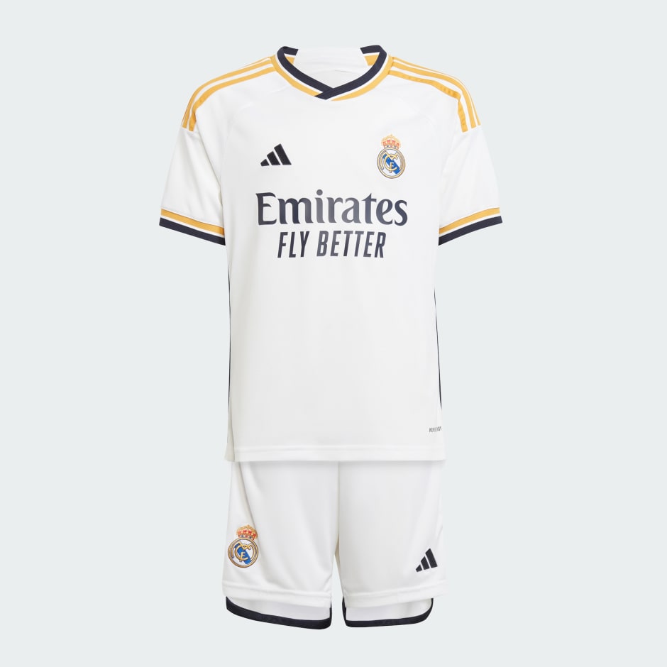 adidas Real Madrid 23/24 Home Jersey - White, Men's Soccer