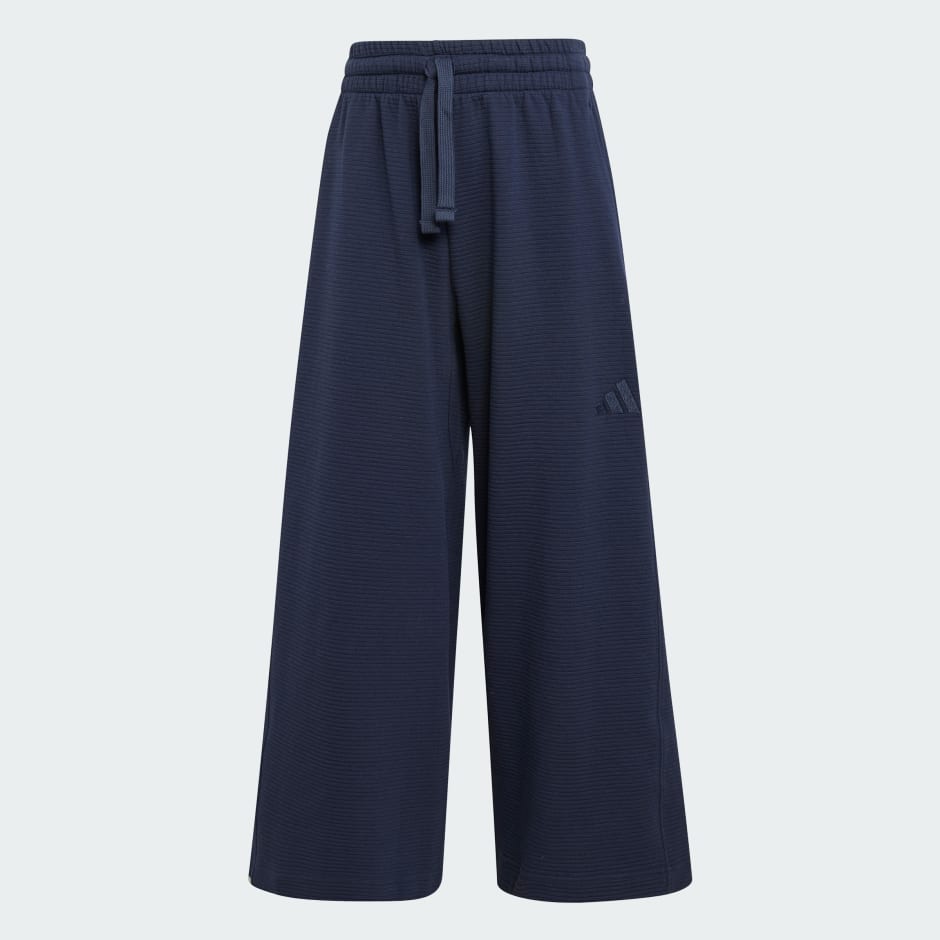 Pantaloni 7/8 cu crac larg și striații ALL SZN