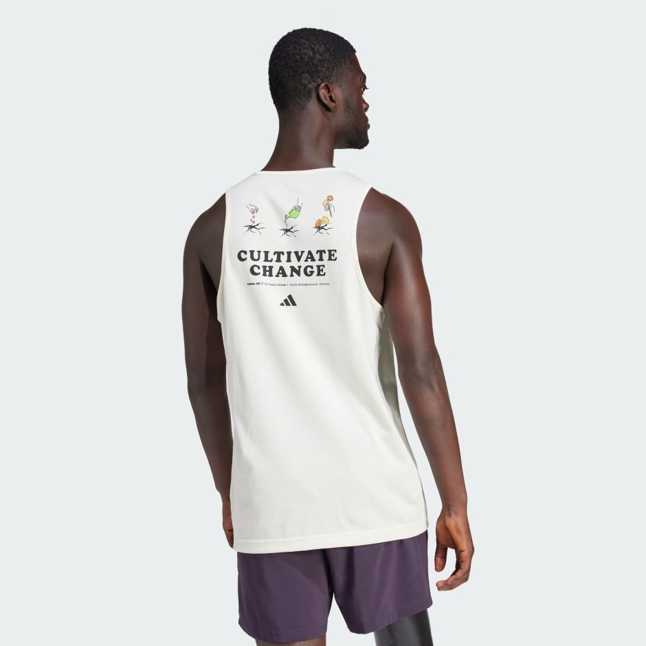 adidas Running Earth Day Graphic Tank Top