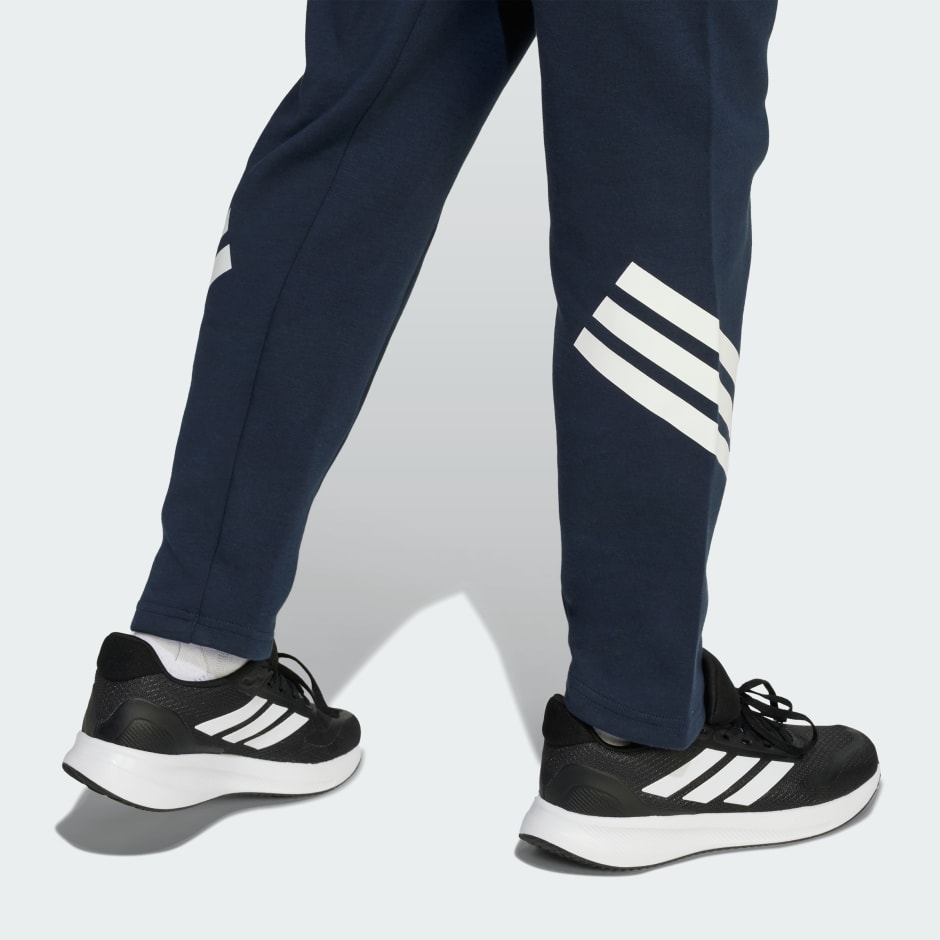 Pantaloni p&acirc;nă la gleznă cu 3 dungi Future Icons, pentru copii