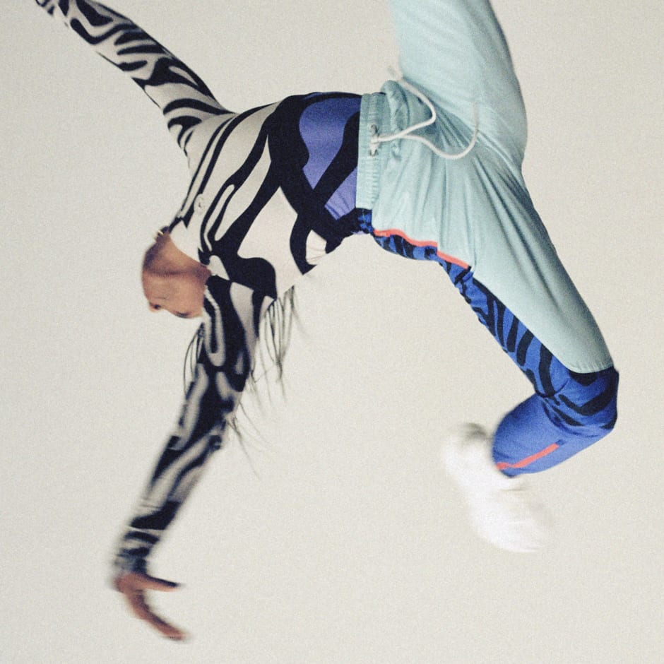 adidas by Stella McCartney printed woven track pants