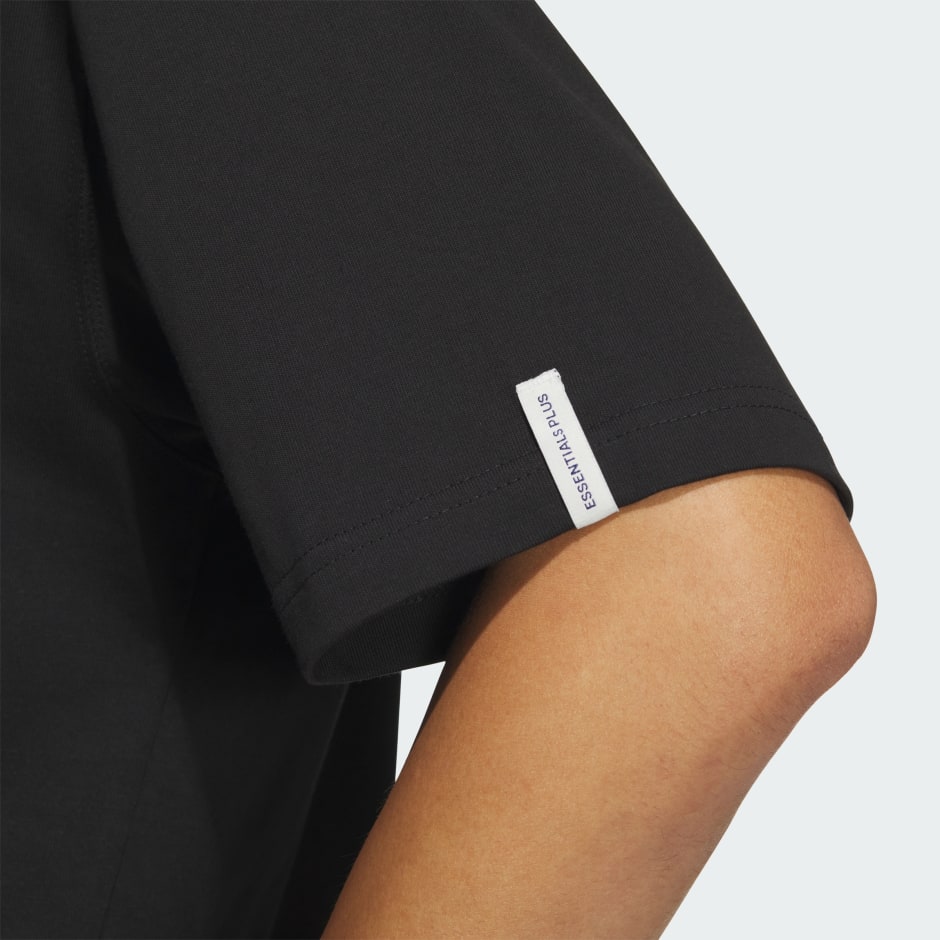 Essentials Plus 寬鬆剪裁迷你標誌短袖 T 裇