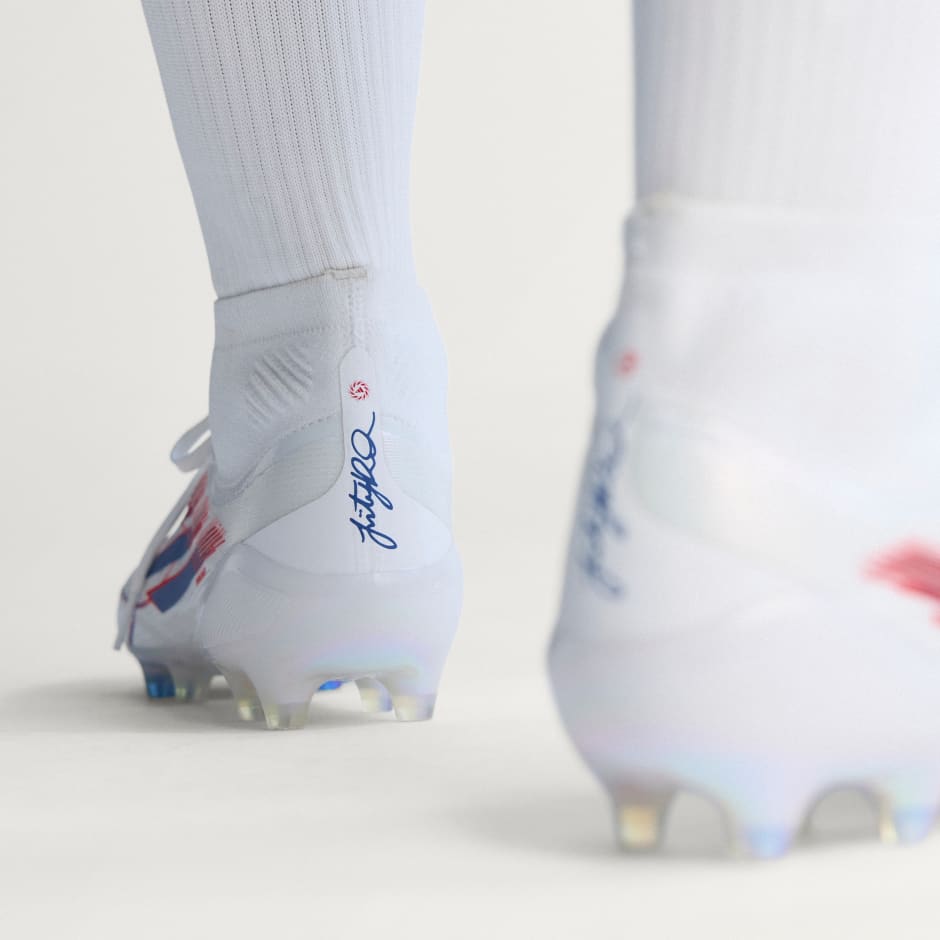 Ghete de fotbal pentru teren ferm sau gazon artificial F50 SPARKFUSION ELITE Mid-Cut, de damă