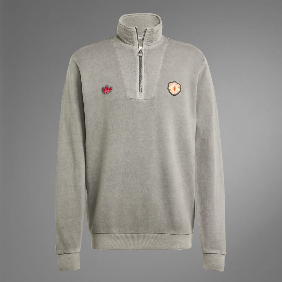 Majica Manchester United Terrace Icons Half-Zip