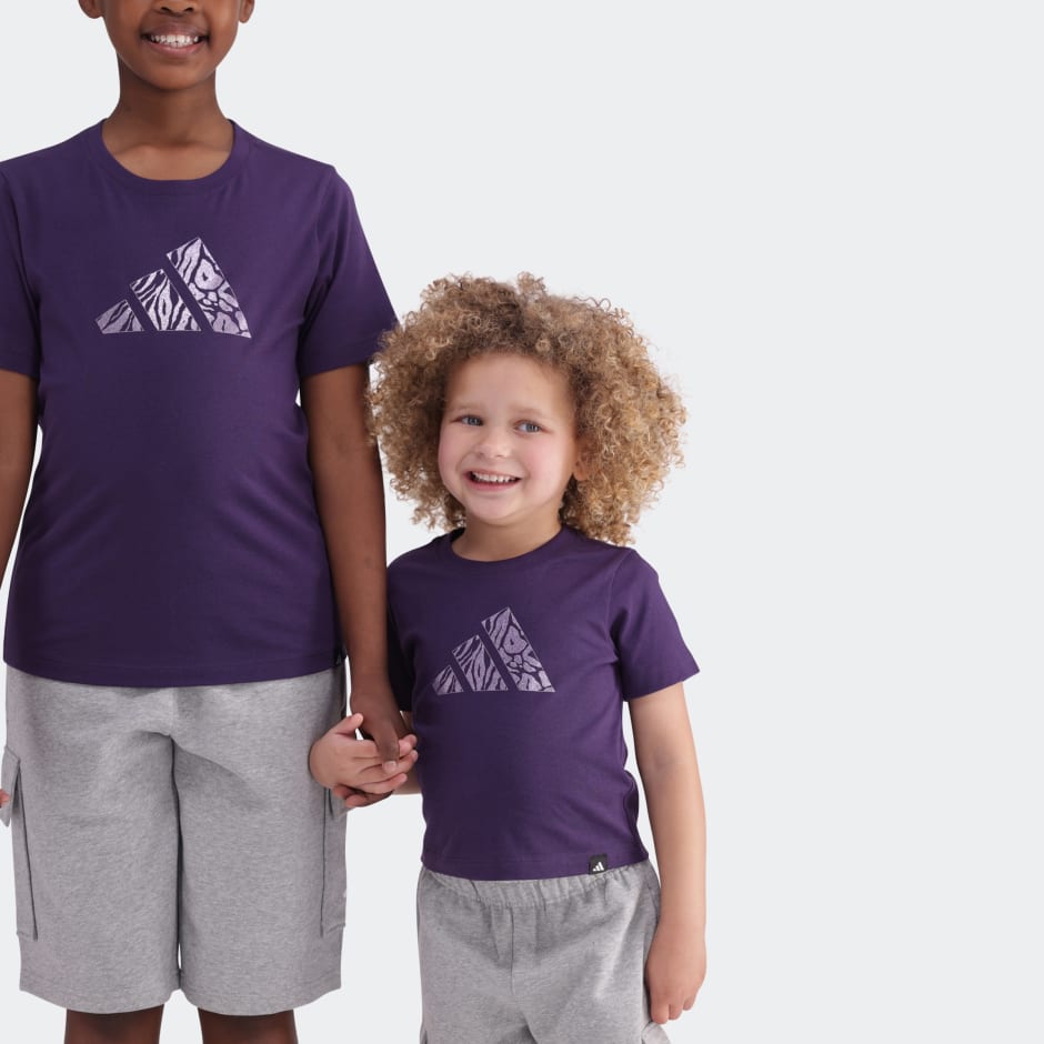 Climacool Animal Training Slim Graphic T-Shirt Kids Girls